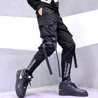 Hip Hop Cargo Pants Men Streetwear Cotton Joggers Fashion Sweatpants Male Casual Harem Trousers Summer Harajuku Pants Men Women