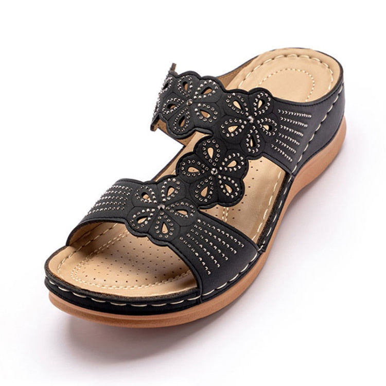 Woman Sandals Soft Bottom Summer Shoes Women Wedges Shoes With Heels Sandals Casual Beach Chaussure Femme Summer Sandals