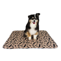 Dropshipping USA Stock Reusable Dog Bed Mats Dog Urine Pad Puppy Pee Fast Absorbing Pad Rug for Pet Training In Car Home Bed