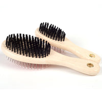Pet Hair Removal Comb Cat Dog Fur Hair Double-sided Brush Puppy Wooden Grooming Rake Comb Hair Care Tools Massage Clean Product