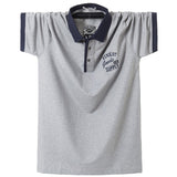 Men Short Polo Shirt Slim Fit Camisa Casual Cotton Summer Short Sleeve Shirt Homme 5XL Plus Size Business Work Tops Shirt