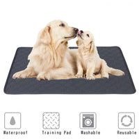 Washable Dog Pet Diaper Mat Urine Absorbent Environment Protect Diaper Mat Waterproof Reusable Training Pad Dog Car Seat Bed