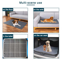 Washable Dog Pet Diaper Mat Urine Absorbent Environment Protect Diaper Mat Waterproof Reusable Training Pad Dog Car Seat Bed