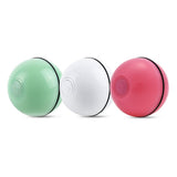 Smart Jumping Ball USB Electric Pet Toys Magic Roller Ball Cat LED Rolling Flash Ball Automatic Rotating Toy For Cat Dog Kids