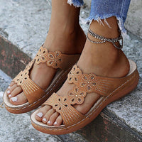 Woman Sandals Soft Bottom Summer Shoes Women Wedges Shoes With Heels Sandals Casual Beach Chaussure Femme Summer Sandals