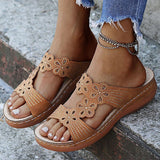 Woman Sandals Soft Bottom Summer Shoes Women Wedges Shoes With Heels Sandals Casual Beach Chaussure Femme Summer Sandals