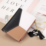 Women’s  Zipper Tassel Colorblack Wallet