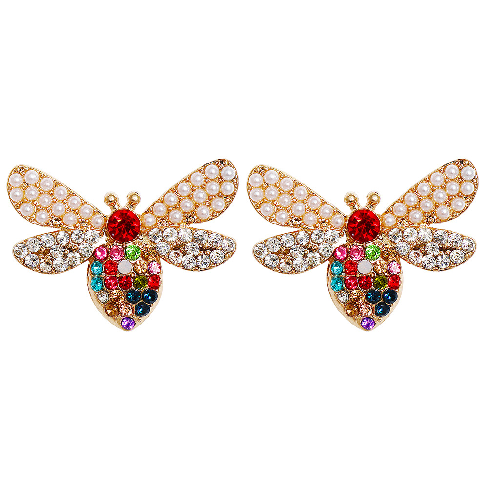 Women Chunky  Insect Bee Shape Earring