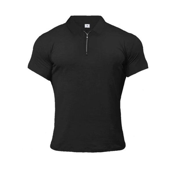 Muscleguys Man Fashion Polo Shirt Casual Fashion Plain Color Short Sleeve High Quality Slim Polo Shirt Men Fitness Polo homme