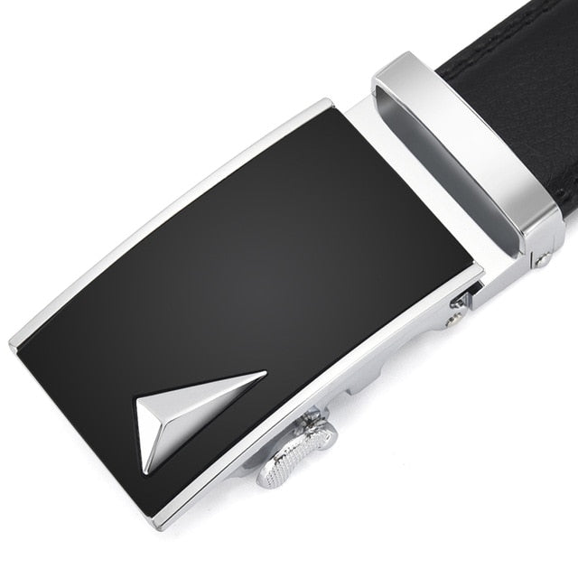 Belt Men Top Quality Genuine Luxury Leather Belts for Men Strap Male Metal Automatic Buckle men belts