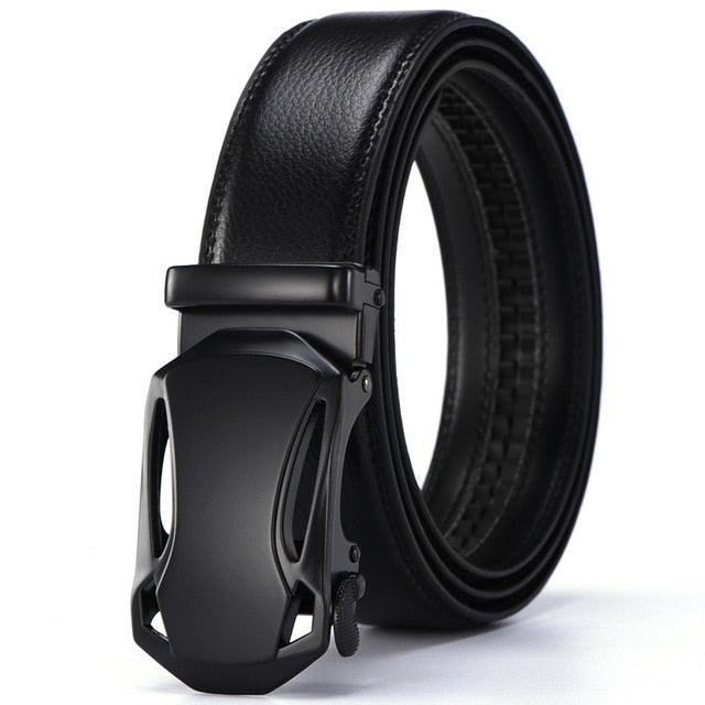 Belt Men Top Quality Genuine Luxury Leather Belts for Men Strap Male Metal Automatic Buckle men belts