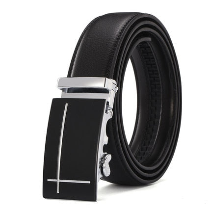 Belt Men Top Quality Genuine Luxury Leather Belts for Men Strap Male Metal Automatic Buckle men belts
