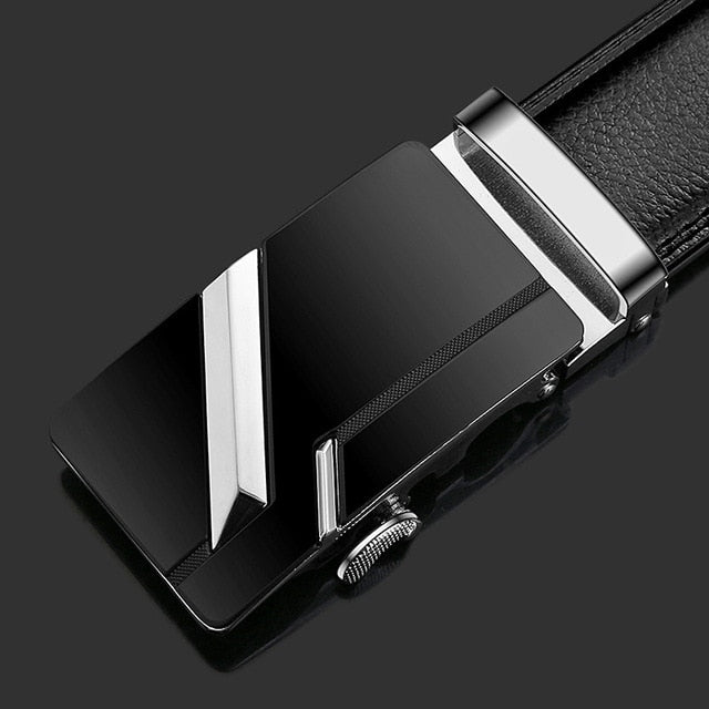 Belt Men Top Quality Genuine Luxury Leather Belts for Men Strap Male Metal Automatic Buckle men belts