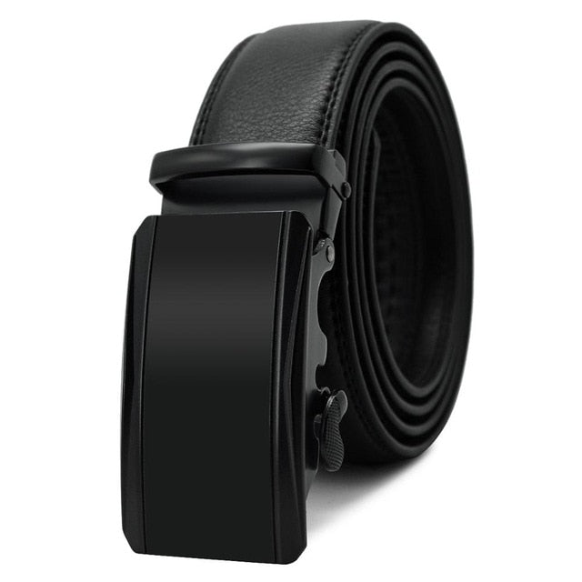 Belt Men Top Quality Genuine Luxury Leather Belts for Men Strap Male Metal Automatic Buckle men belts