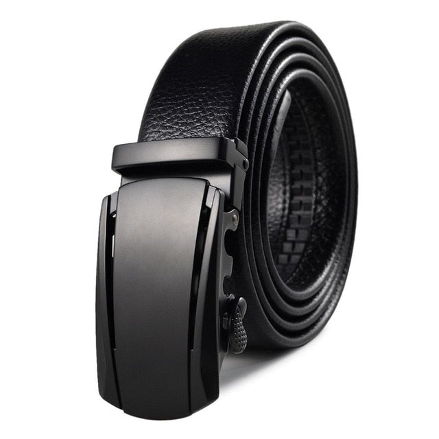 Belt Men Top Quality Genuine Luxury Leather Belts for Men Strap Male Metal Automatic Buckle men belts