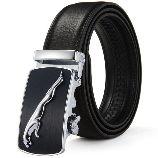 Belt Men Top Quality Genuine Luxury Leather Belts for Men Strap Male Metal Automatic Buckle men belts