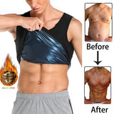 Men Neoprene Sweat Sauna Vest Body Shapers Vest Waist Trainer Slimming Tank Top Shapewear Corset Gym Underwear Women Fat Burn