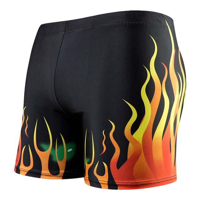 Men's Swimming Trunks Beach Shorts Boxer Briefs Men Male Swim Pool Swimsuit Swimwear Bathing Pants Suit maillot de bain homme