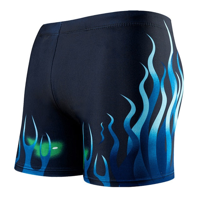 Men's Swimming Trunks Beach Shorts Boxer Briefs Men Male Swim Pool Swimsuit Swimwear Bathing Pants Suit maillot de bain homme