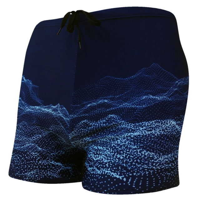 Men's Swimming Trunks Beach Shorts Boxer Briefs Men Male Swim Pool Swimsuit Swimwear Bathing Pants Suit maillot de bain homme