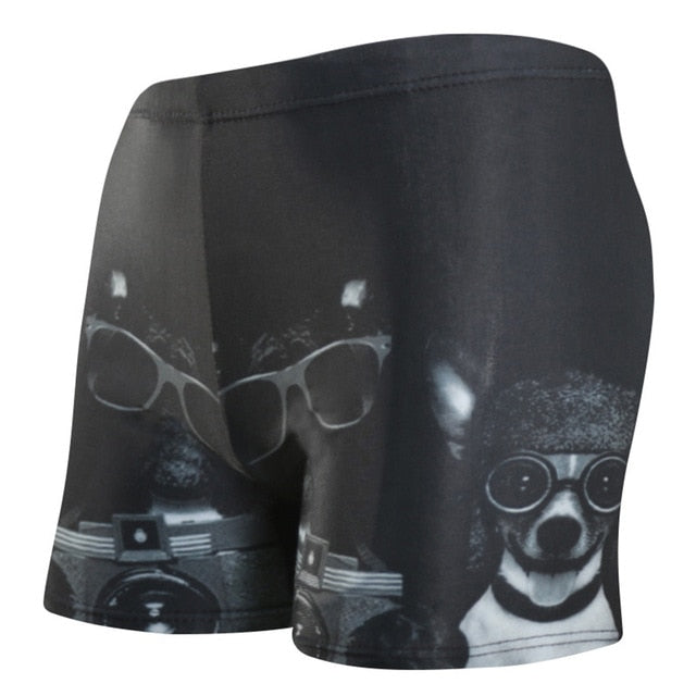 Men's Swimming Trunks Beach Shorts Boxer Briefs Men Male Swim Pool Swimsuit Swimwear Bathing Pants Suit maillot de bain homme