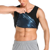 Men Neoprene Sweat Sauna Vest Body Shapers Vest Waist Trainer Slimming Tank Top Shapewear Corset Gym Underwear Women Fat Burn