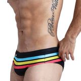 Men 's Rio Swim Briefs Bikini Swimwear Sexy Contour Pouch Strip Bathing Suit Swimsuit Surf Shorts Beach Trunks Beachwear