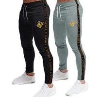 Mens Joggers Sweatpants Sik Silk Fitness Elastic Trousers Hip Hop Skinny Tracksuit Siksilk Pant Men Casual Silk Silk Track Pants