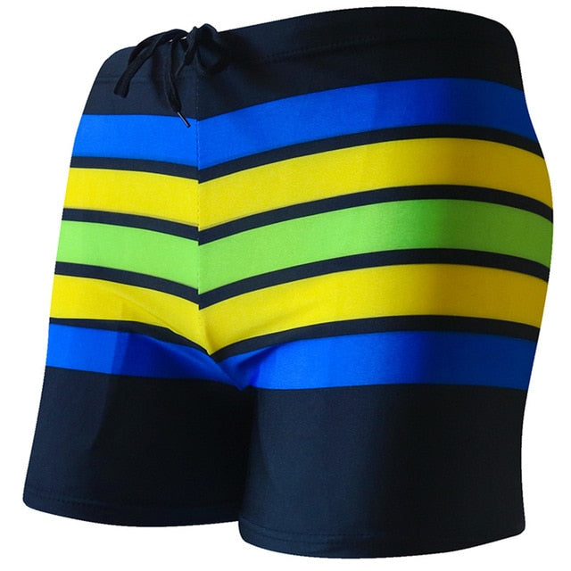 Men's Swimming Trunks Beach Shorts Boxer Briefs Men Male Swim Pool Swimsuit Swimwear Bathing Pants Suit maillot de bain homme