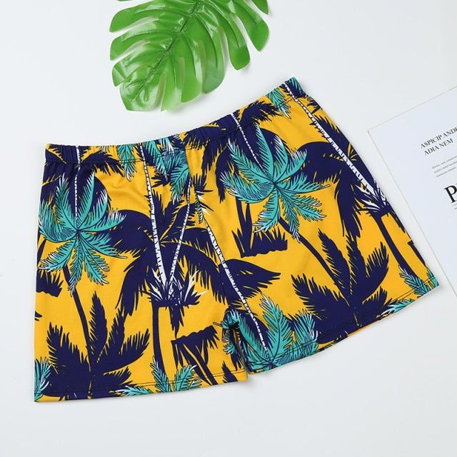 Men Swimming Trunks Multi Prints Swimwear Swim Briefs Swimsuit Beach Boxer Shorts Wear Bathing Suit