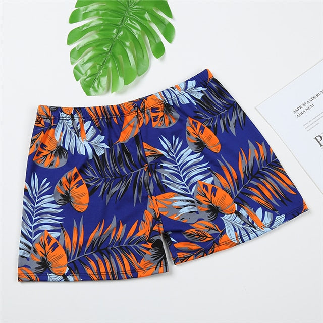 Men Swimming Trunks Multi Prints Swimwear Swim Briefs Swimsuit Beach Boxer Shorts Wear Bathing Suit