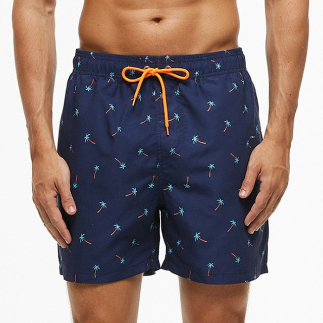 Mens Quick Dry Printed Short Swim Trunks with Mesh Lining Swimwear Bathing Suits Funny Shorts with Mesh Lining Swimwear Bathing