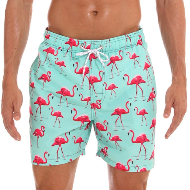 Mens Quick Dry Printed Short Swim Trunks with Mesh Lining Swimwear Bathing Suits Funny Shorts with Mesh Lining Swimwear Bathing