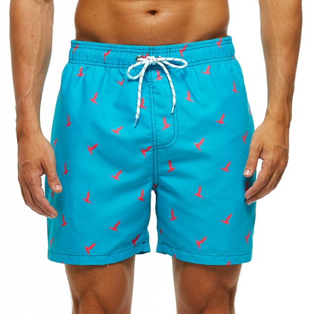 Mens Quick Dry Printed Short Swim Trunks with Mesh Lining Swimwear Bathing Suits Funny Shorts with Mesh Lining Swimwear Bathing