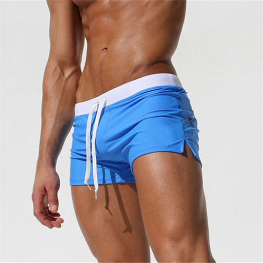 Men's Swimwear Men Swimsuit Maillot De Bain Boy Swim Suits Boxer Shorts Swim Trunks Swimming Surf Badpak Mayo Gay Sungas