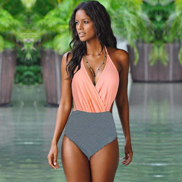 Sexy One Piece Swimwear Women 2021 New Floral Monokini Bathing Suits Bodysuit Plus Size Swimsuit Beach Swimming Suit For Female